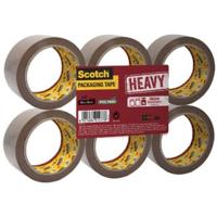 Verpakkingstape scotch secure 50mmx66m bruin 6rol - thumbnail