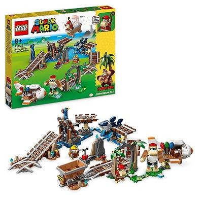 Lego Super Mario 71425 Uitbreidingsset Diddy Kongs Mijnwagenrit - thumbnail
