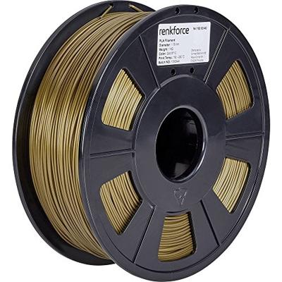 Renkforce RF-4511216 Filament PLA kunststof 1.75 mm 1000 g Goud 1 stuk(s)