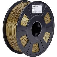 Renkforce RF-4511216 Filament PLA kunststof 1.75 mm 1000 g Goud 1 stuk(s) - thumbnail