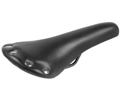 M-Wave zadel zwart. imitatieleer. 278 x 153 mm
