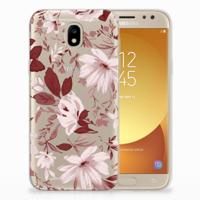 Smartphone hoesje Samsung Galaxy J5 2017 Watercolor Flowers - thumbnail