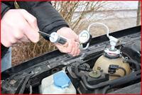 KS Tools 150.2065 Universele diagnose-serviceset voor koelsysteem, 12-delig - thumbnail