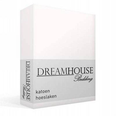 Dreamhouse Katoenen Hoeslaken Wit 160 x 200 cm