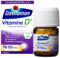 Davitamon Vitamine D 400IE Smelttabletten Citroen - thumbnail