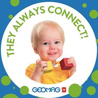 Geomag constructieset Magicube Green Line junior 64 delig - thumbnail