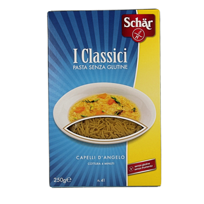 Capelli d'Angelo vermicelli glutenvrij 250 Gram Capelli d'Angelo vermicelli glutenvrij 250 Gram