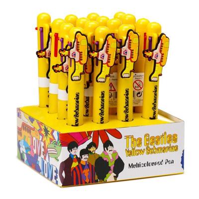 The Beatles Yellow Submarine Meerkleurige Pen (6 kleuren)