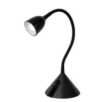 Lucide MILO - Bureaulamp - Ø 12,8 cm - LED - 1x3,2W 3000K - Zwart - thumbnail