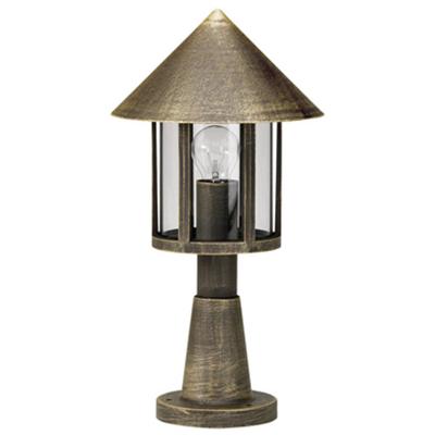 Albert Buitenlamp op sokkelToit brons-bruin - 650539