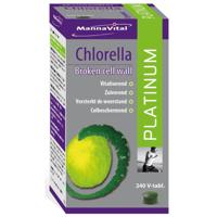 MannaVital Chlorella Platinum Tabletten - thumbnail