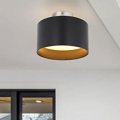 Globo PlafondlampJenny zwart Ø 14cm - 12016B