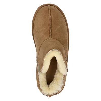 Warmbat Willow dames pantoffels cognac-37 - thumbnail