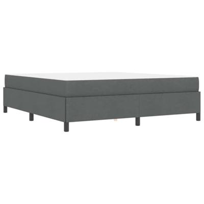 Boxspring bed Donkergrijs, Zwart 180 x 200 cm