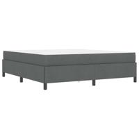 Boxspring bed Donkergrijs, Zwart 180 x 200 cm - thumbnail