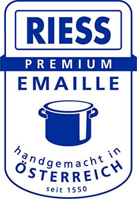 Riess Eierpan en serveerschaal - emaille - thumbnail