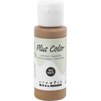 Plus Color acrylverf, lichtbruin, 60 ml/ 1 fles - thumbnail