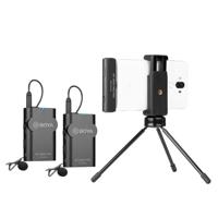 Boya 2.4 GHz Duo Lavalier Microfoon Draadloos BY-WM4 Pro-K6 voor Android - thumbnail