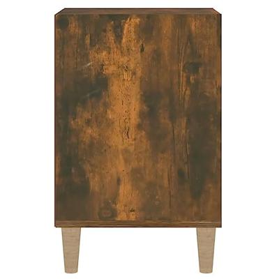 Tv-meubel 100x35x55 cm bewerkt hout gerookt eikenkleurig
