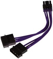 Delock Stroom Aansluitkabel Zwart, Violet - thumbnail