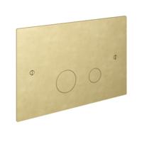 Hotbath Cobber bedieningspaneel voor de Geberit UP320 geborsteld messing - thumbnail