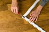 tesa ALU COMFORT 55194-00002-00 Vliegenhor (b x h) 1000 mm x 1200 mm Wit 1 stuk(s) - thumbnail