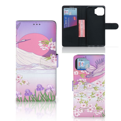 Motorola Moto G 5G Plus | Telefoonhoesje | Met pasjeshouder | Bird Flying