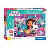 Clementoni legpuzzel super color gabby's poppenhuis, 60st. - thumbnail