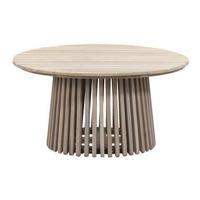 Bijzettafel Saône - acacia/greywash - 35xØ70 cm - Leen Bakker - thumbnail