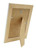 Deknudt Fotokader wit met bruinkleurig accent 15x20 S221H3 - thumbnail