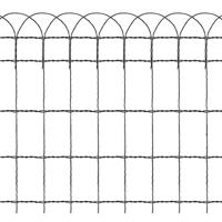 Borderafscheiding 25x0,4 m gepoedercoat ijzer - thumbnail