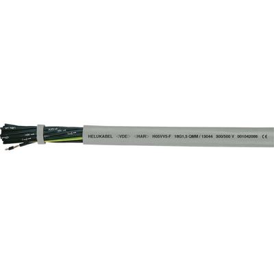 HELU H05VV5-F Stuurstroomkabel 2 x 1.5 mm² Grijs 13120-500 500 m