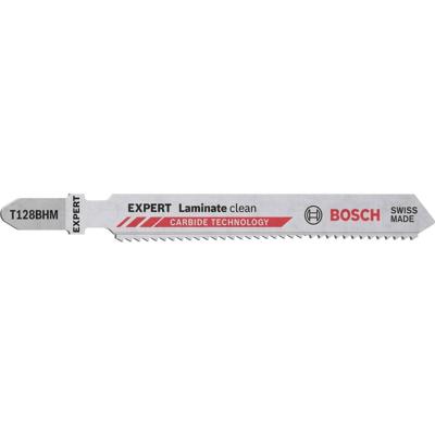 Bosch Accessories 2608900542 Expert Laminate Clean T128 BHM decoupeerzaagblad, 3 stuks 3 stuk(s) Bosch Accessories 2608900542 Expert Laminate Clean T128 BHM decoupeerzaagblad, 3 stuks 3 stuk(s)
