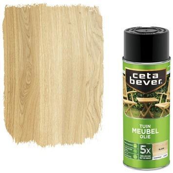 Cetabever Tuin Meubel Olie Spuitbus Transparant Zijdemat - 0,4 liter