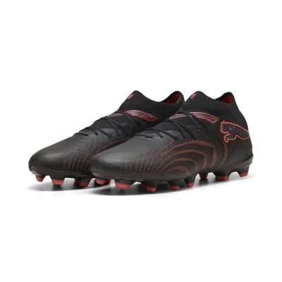 PUMA Future 9 Pro Gras / Kunstgras Voetbalschoenen (MG) Zwart Rood