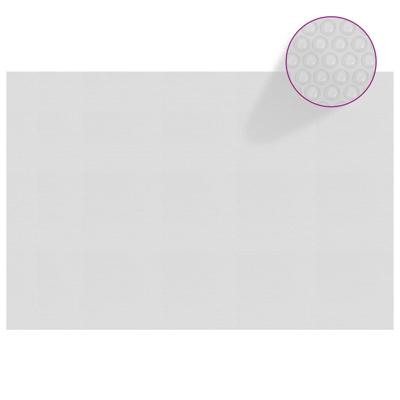 VidaXL Zwembadfolie solar drijvend 300x200 cm pe grijs