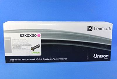Lexmark Toner CX825 Origineel Magenta 22000 bladzijden 82K0X30