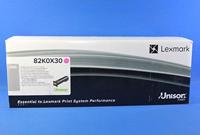 Lexmark Toner CX825 Origineel Magenta 22000 bladzijden 82K0X30 - thumbnail