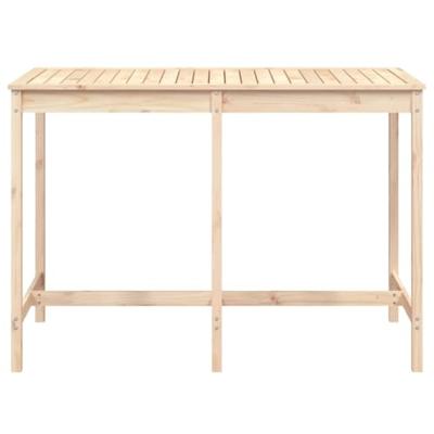 Tuintafel 159,5x82,5x110 cm massief grenenhout Tuintafel 159,5x82,5x110 cm massief grenenhout