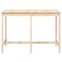 Tuintafel 159,5x82,5x110 cm massief grenenhout - thumbnail