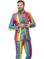 Regenboog pak man - thumbnail