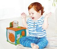 Clementoni Baby Peekaboo Activity Cube - thumbnail