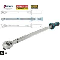 HAZET Momentsleutel 6144-1CT - Draaimomentbereik min-max: 200 - 500 Nm - Nauwkeurigheid: 2% - 3/4 inch (20 mm) vierkant massief - Lengte: 1046 mm - thumbnail