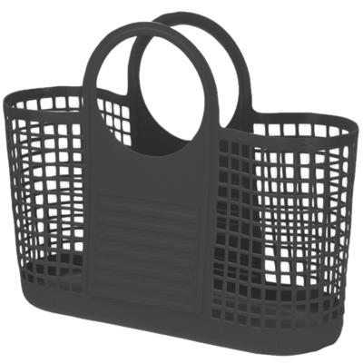 Flexibele was tas kunststof zwart 59 x 20 x 43 cm - Wasmanden