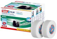 tesa Plakbanddispenser tesafilm® invisible Zwart Rolbreedte (max.): 19 mm Rollengte (max.) 33 m Incl. 3 plakfolierollen 33 m x 19 mm - thumbnail