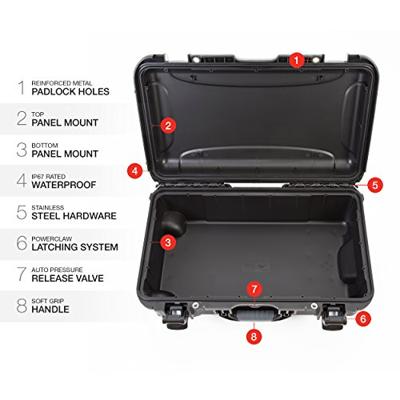 NANUK Transportkoffer Mod. 935 (b x h x d) 521 x 191 x 287 mm Zwart 935-0001 NANUK Transportkoffer Mod. 935 (b x h x d) 521 x 191 x 287 mm Zwart 935-0001