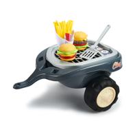 FALK - Food Truck Carrier - stoel die open kan, stuur met claxon, aanhanger en accessoires - thumbnail