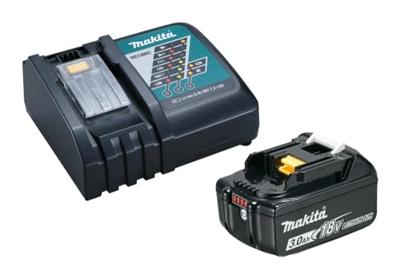 Makita Accu Starterset 18V DC18RC 1x BL1830B - 191A24-4 Makita Accu Starterset 18V DC18RC 1x BL1830B - 191A24-4