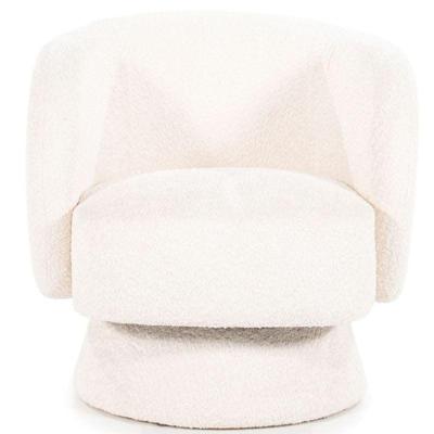 By-Boo Draaifauteuil 'Balou' Bouclé, kleur Beige