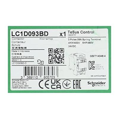 Schneider Electric LC1D093BD Vermogensbeveiliging 1 stuk(s) Schneider Electric LC1D093BD Vermogensbeveiliging 1 stuk(s)